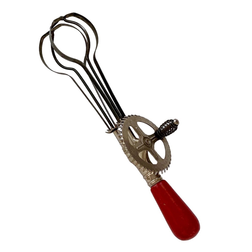 Vintage Rotary Crank-Wheel Egg Beater